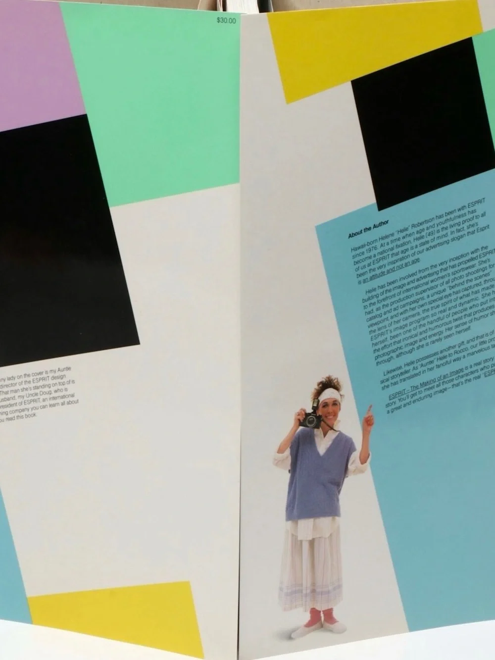 “ESPRIT: The Making of an Image” by Helie Robertson, -First Edition, 1985